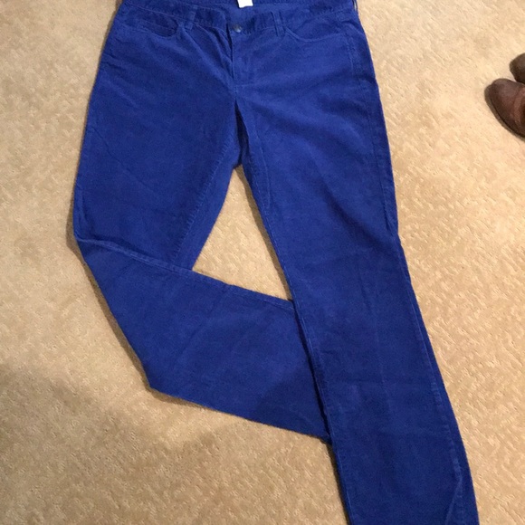 J. Crew Pants - Royal Blue Corduroys